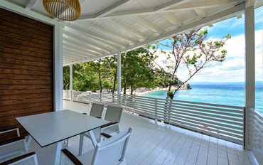 Mobile homes with panoramic sea view